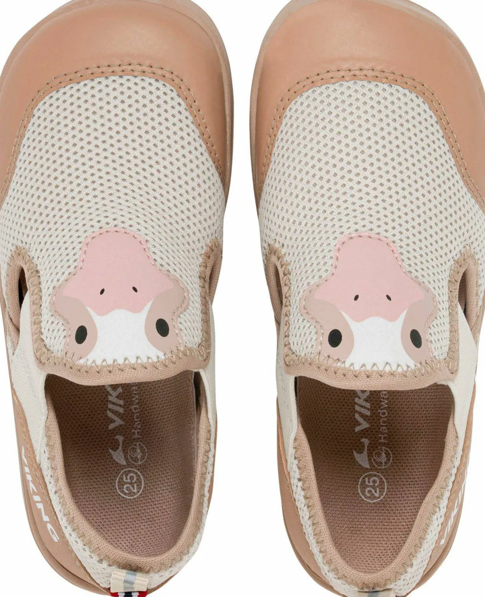 Discount Viking Footwear Kids' Alv Barefoot Paw Sandal Beige