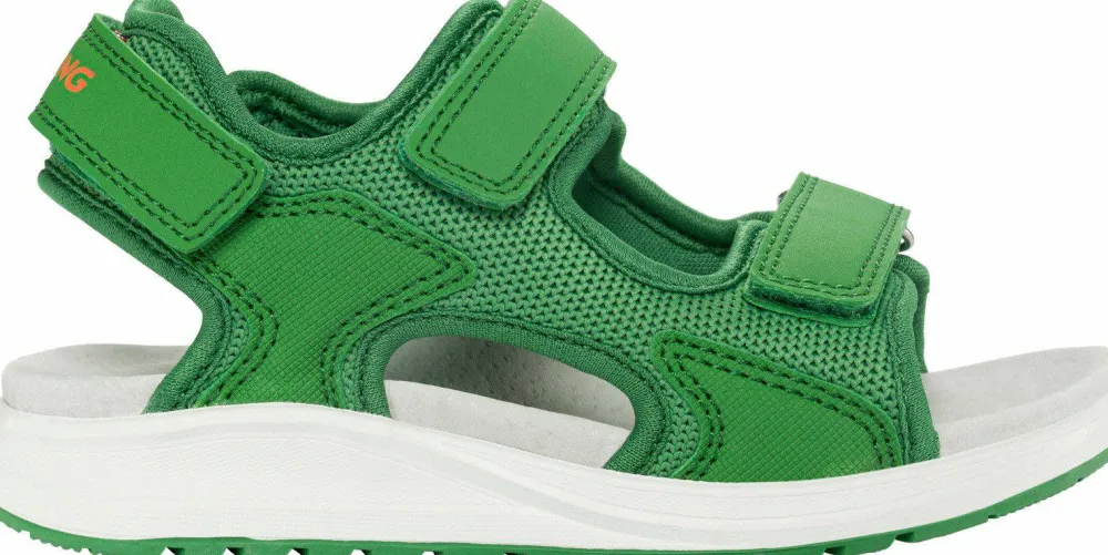 Sale Viking Footwear Kid's Anchor Sandal 3v Green