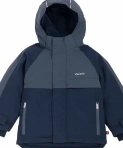 Best Viking Footwear Kids' Play Winter Jacket Thermal Navy