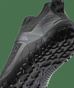 Discount Vivobarefoot Men's Primus Trail Knit FG Obsidian/Obsidian