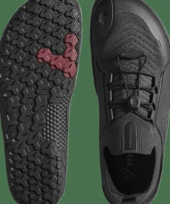 Discount Vivobarefoot Men's Primus Trail Knit FG Obsidian/Obsidian