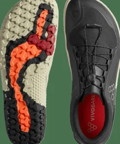Outlet Vivobarefoot Men's Primus Trail III All Weather FG Obsidian