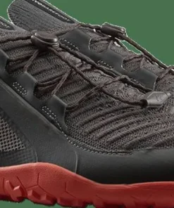 New Vivobarefoot Men's Primus Trail Knit FG Obsidian/Cherry Tomato
