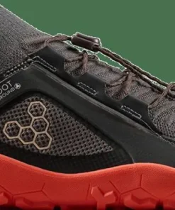New Vivobarefoot Men's Primus Trail Knit FG Obsidian/Cherry Tomato