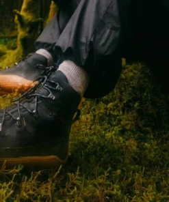 Clearance Vivobarefoot Men's Tracker Leather AT Obsidian
