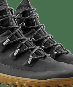 Clearance Vivobarefoot Men's Tracker Leather AT Obsidian