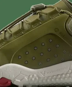 New Vivobarefoot Women's Primus Trail III All Weather FG Dark Olive/White