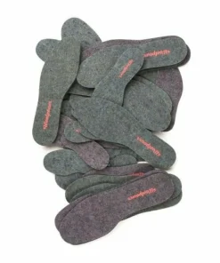 Outlet Woolpower Felt Insoles Recycled Grey