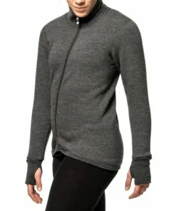 Online Woolpower Full Zip Jacket 400 Grey