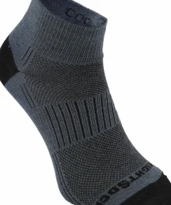 Hot Wrightsock Coolmesh II Quater Anti Blister System Grey