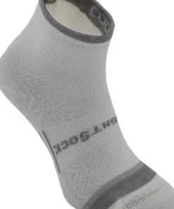 Best Wrightsock Coolmesh II Quater Anti Blister System White Grey