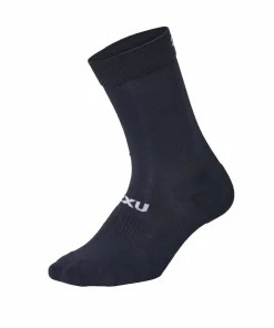 Best 2XU Crew Socks 3 Pack Black/White