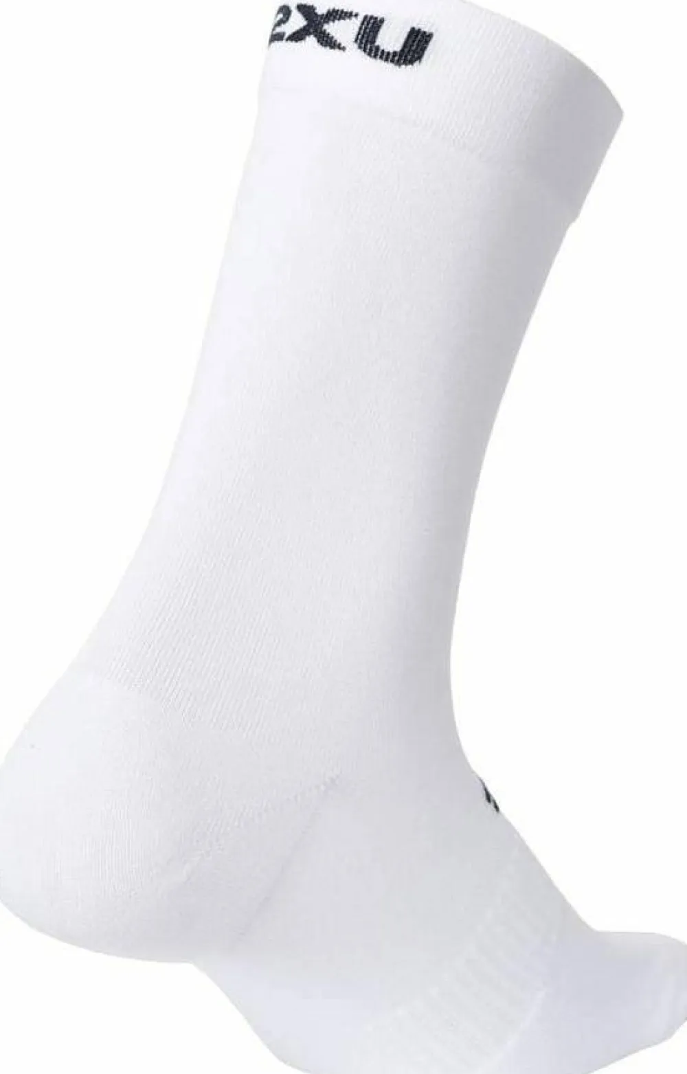 Discount 2XU Crew Socks 3 Pack White/Black