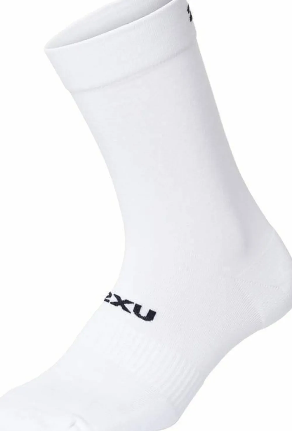 Discount 2XU Crew Socks 3 Pack White/Black