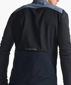 Clearance 2XU Men's Light Speed Hybrid Vest BLACK/TURBULENCE