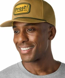 Clearance Yeti Prost! Flat Brim Rope Hat Brown