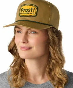 Clearance Yeti Prost! Flat Brim Rope Hat Brown