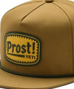 Clearance Yeti Prost! Flat Brim Rope Hat Brown
