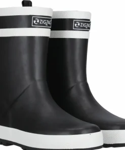 Best Zig Zag ZigZag Kids' Hurricane Rubber Boot Black