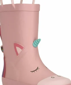 Discount Zig Zag ZigZag Kids' Rook Rubber Boot Silver Pink