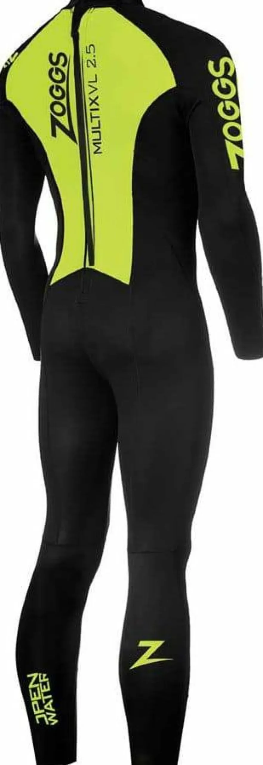 Discount Zoggs Men's Multix Vl Black/Lime