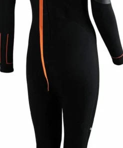 New Zone3 Women's Active-Flex Wetsuit Black/Orange